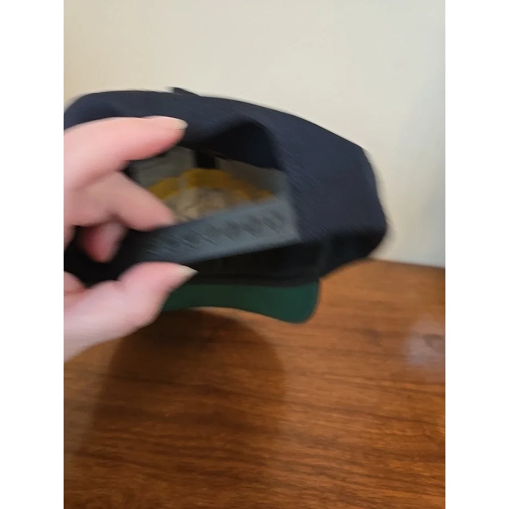 Vintage Navy Command Caps USS LA MOURE County Ship Hat Blue Snapback USA Made